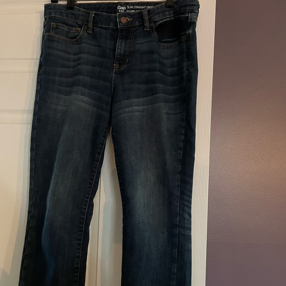 Gap Slim straight crop